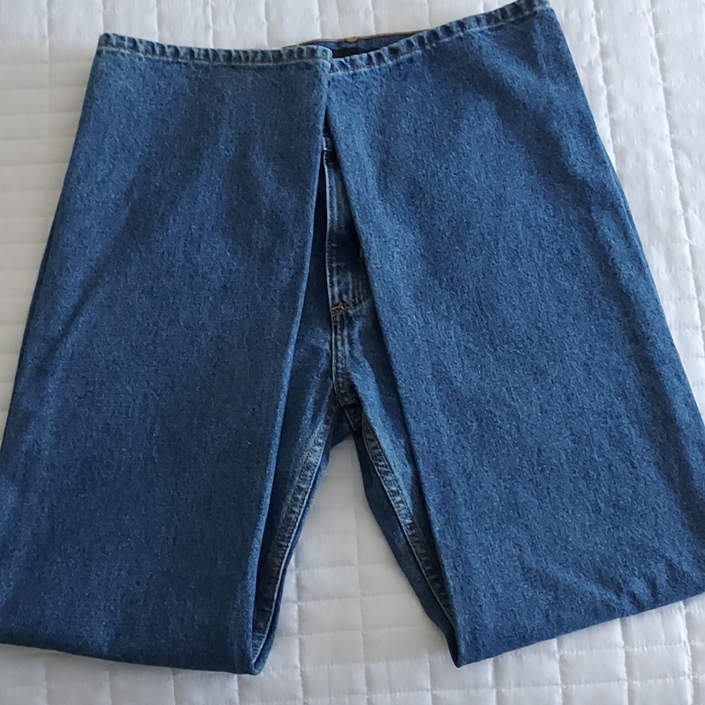 NWT Men's Berkley Jensen Relaxed Straight Lt Stonewash 5 Pocket Denim Jeans - Picture 10 of 17